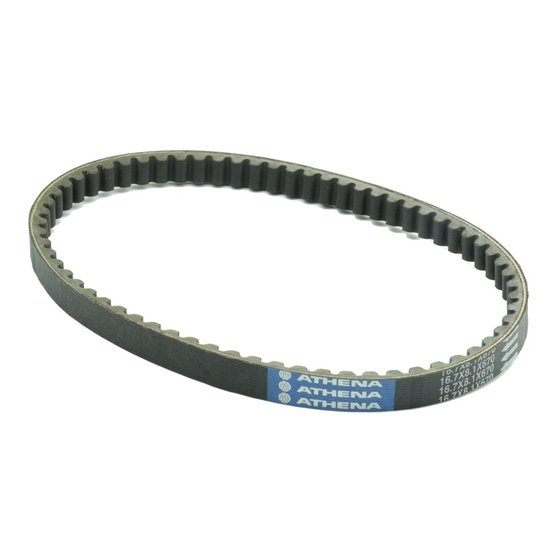 AH 50 ADDRESS (1992 - 1995) standard transmission belt | ATHENA