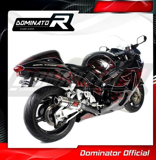 GSX 1300 R HAYABUSA (1999 - 2007) exhaust silencer gp1 | Dominator