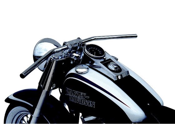 VL 1500 INTRUDER (1998 - 2016) long steel black handlebar | TRW