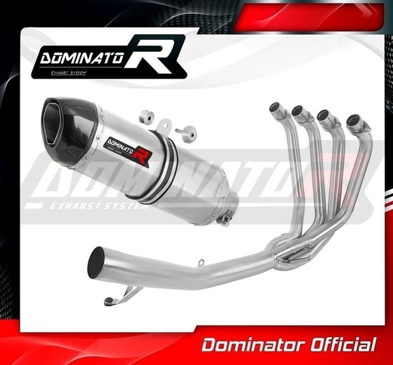 GSF 650 BANDIT (2007 - 2016) full exhaust system silencer hp1 | Dominator