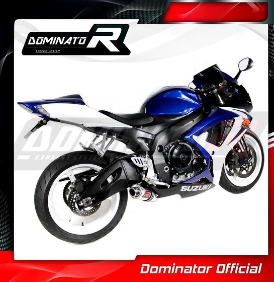 GSX R 600 (2006 - 2007) exhaust silencer gp1 | Dominator