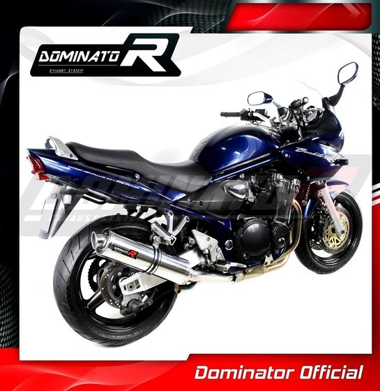 GSF 1200 BANDIT (2001 - 2005) exhaust silencer round | Dominator