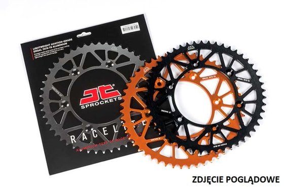 RM Z 250 (2007 - 2022) racelite aluminium rear race sprocket | JT Sprockets