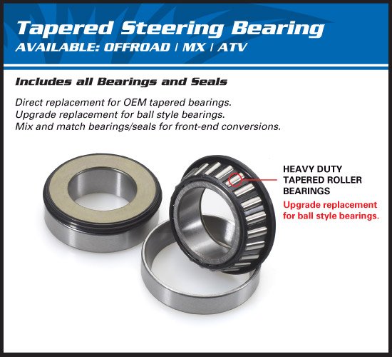 DR-Z 400 SM (2005 - 2022) steering bearing kit | All Balls