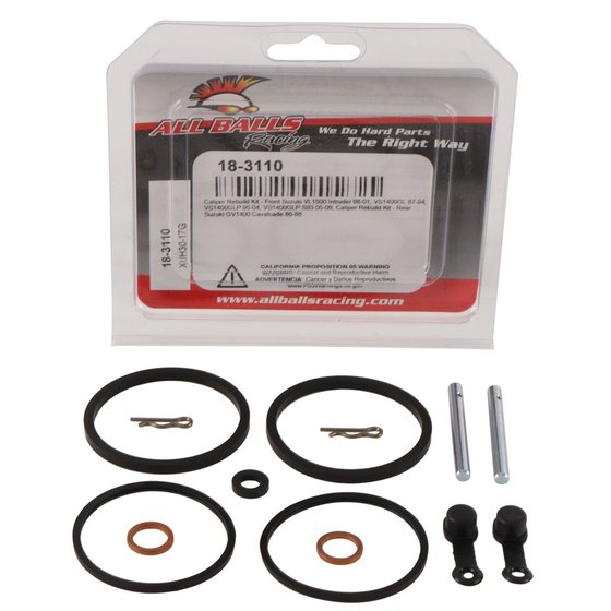 BOULEVARD C90 (1998 - 2001) caliper rebuild kit - front | All Balls