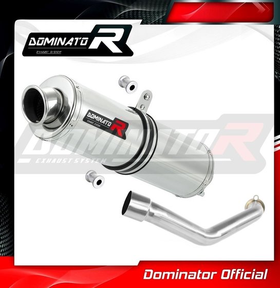 AN 400 BURGMAN (2003 - 2006) exhaust silencer round | Dominator