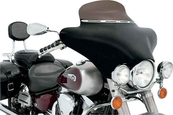 VL 1500 INTRUDER (2005 - 2009) slotted slim windshield trim | MEMPHIS SHADES HD