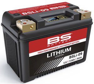 VZ 1600 MARAUDER (2004 - 2005) lithium battery bsli09 | BS BATTERY