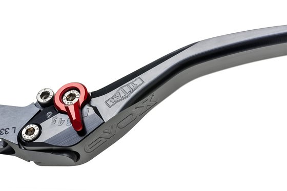 GSX-R 1000 (2017 - 2022) evo black/red brake lever | TITAX