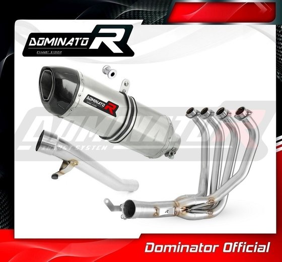 GSF 650 BANDIT (2005 - 2006) full exhaust system silencer hp1 | Dominator