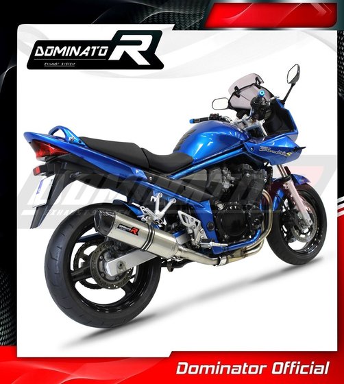 GSF 650 BANDIT (2005 - 2006) full exhaust system silencer hp1 | Dominator