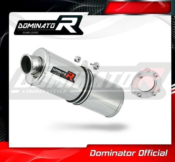 GSX-R 1000 (2001 - 2004) exhaust silencer muffler bolt-on ov | Dominator