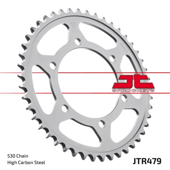 GSX-R 1000 (2009 - 2016) rear sprocket 46 tooth pitch 530 jtr47946 | JT Sprockets