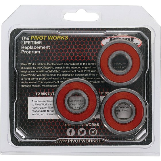 RM 80 X (1977 - 1981) wheel bearing kit front | All Balls