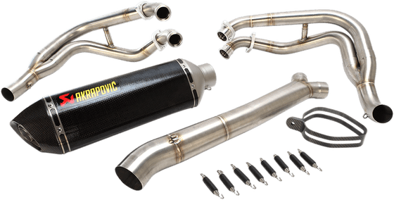 GSX 1300 R HAYABUSA (2008 - 2017) racing line complete exhaust system | AKRAPOVIC