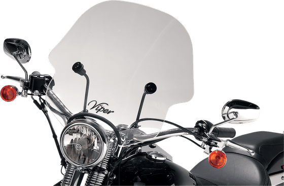 M 800 INTRUDER (1997 - 2011) sport windshield clear 17.25" | SLIPSTREAMER