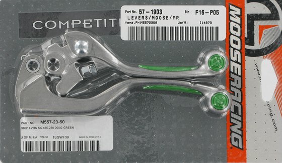 RM Z 450 (2005 - 2022) competition lever green | MOOSE RACING