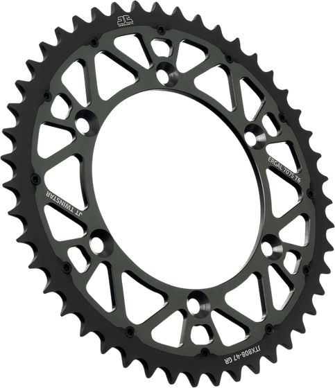 RM 125 (1980 - 2012) rear steel sprocket - 49 teeth | JT Sprockets