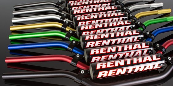 RM 125 (2006 - 2012) 22mm 722 cr high handlebar in black | RENTHAL