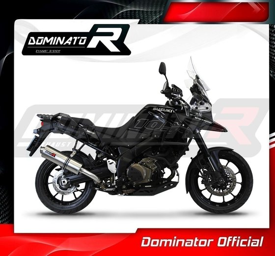 DL 1050 V-STROM XT (2020 - 2022) eu approved exhaust silencer ov | Dominator