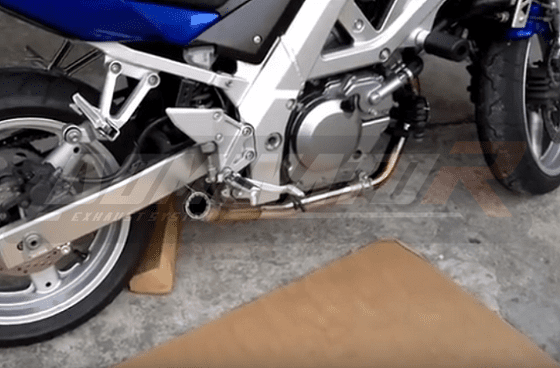 SV 650 (2003 - 2015) exhaust silencer gp2 | Dominator