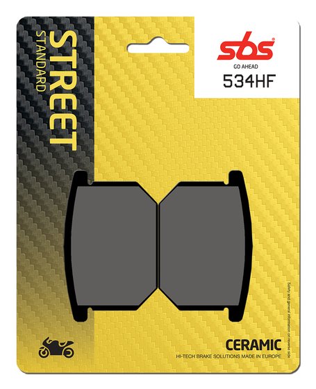 GR 650 (1983 - 1984) brakepads ceramic | SBS