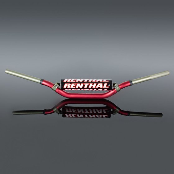 RM 125 (1986 - 2012) renthal twinwall 997 handlebar in red | RENTHAL