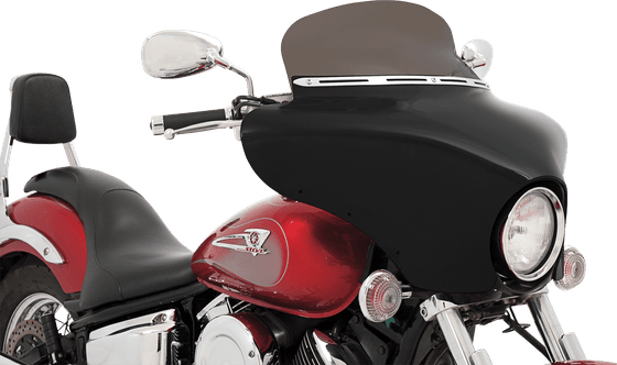 C 800 INTRUDER (2001 - 2021) slotted fats windshield trim | MEMPHIS SHADES HD