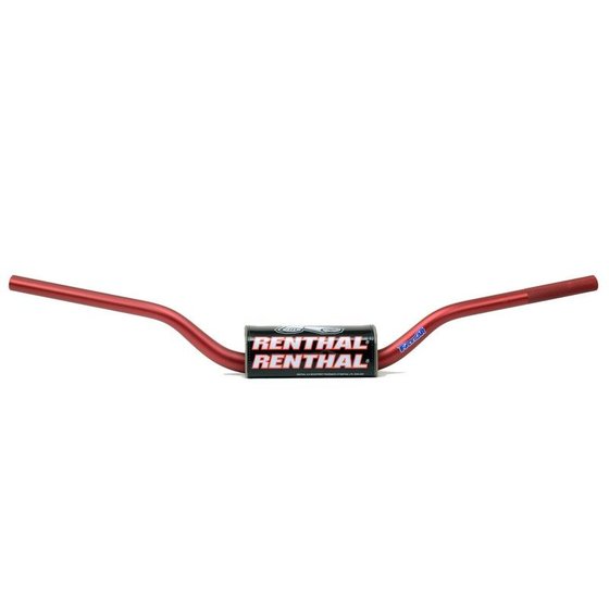 DR-Z 400 (2000 - 2022) renthal fatbar 604 rc red handlebar | RENTHAL