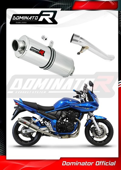 GSF 650 BANDIT (2005 - 2006) exhaust silencer oval | Dominator