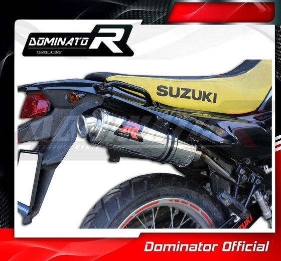 DR 125 (1970 - 2022) exhaust silencer round | Dominator