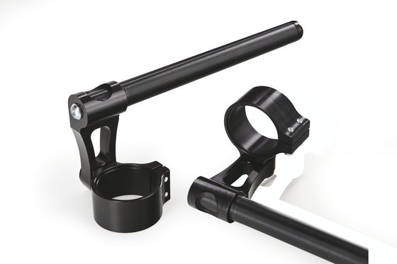 SV 650 (1999 - 2022) +60mm black aluminum handlebar kit | TRW