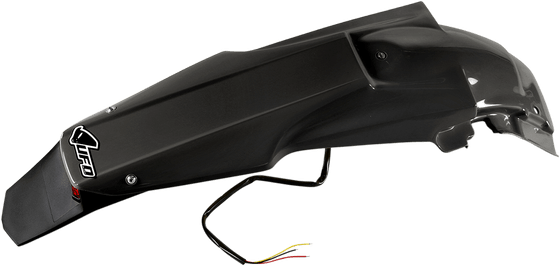 RM Z 450 (2008 - 2017) enduro rear fender with led light - suzuki rmz450 black | UFO