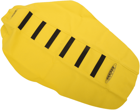 RM 250 (2001 - 2008) 6 rib gripper seat cover - black/yellow | SDG