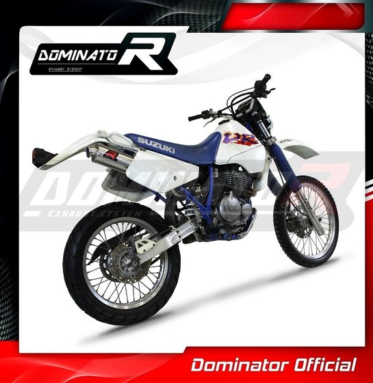 DR 350 (1990 - 1999) exhaust silencer round + db killer | Dominator