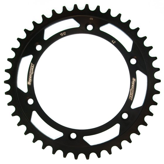 DR 350 (1994 - 1995) supersprox steel rear sprocket beta/gasgas/husqv. black 41 | Supersprox