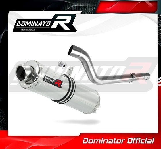 DR-Z 400 SM (2000 - 2019) exhaust silencer round | Dominator