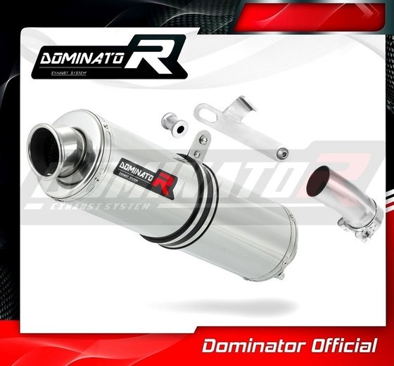 GSF 400 BANDIT (1991 - 1995) exhaust silencer round | Dominator