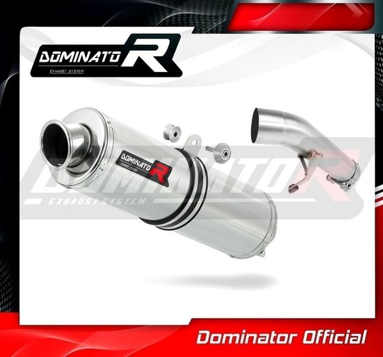 GSF 650 BANDIT (2007 - 2016) eu approved exhaust silencer st | Dominator