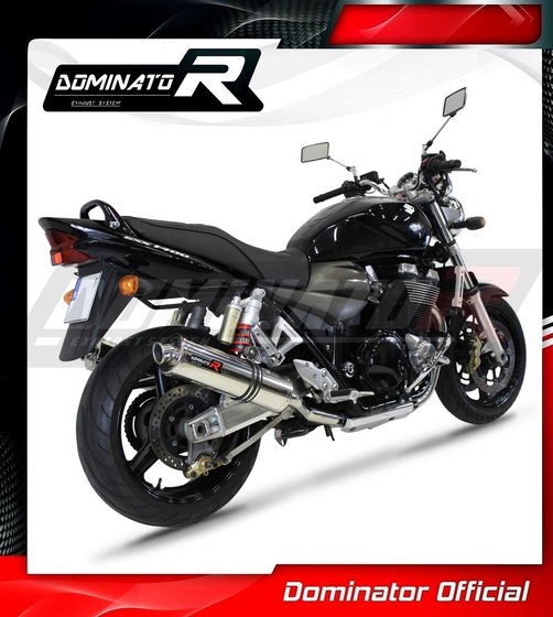 GSX 1400 (2001 - 2005) exhaust silencer round | Dominator