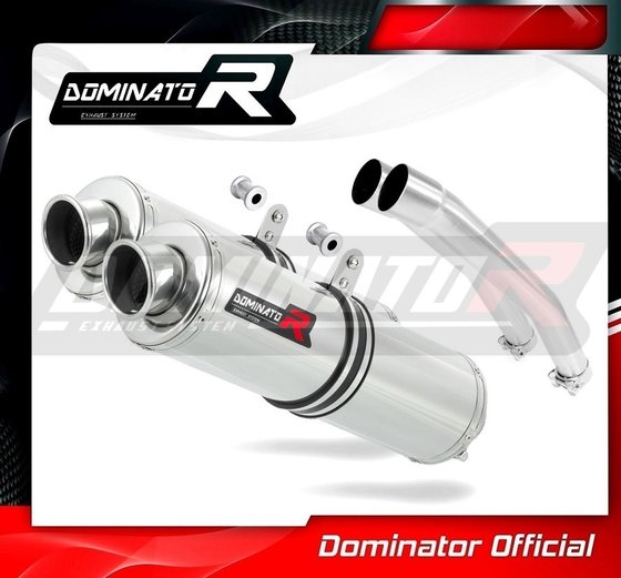 GSX 1300 R HAYABUSA (2008 - 2019) exhaust silencer round | Dominator