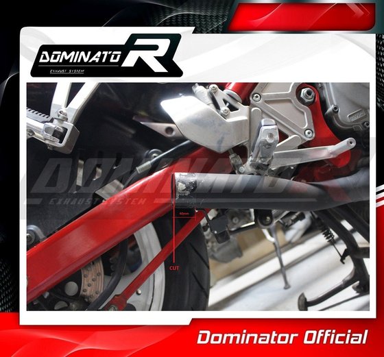 GSF 400 BANDIT (1989 - 1990) exhaust silencer hp1 | Dominator