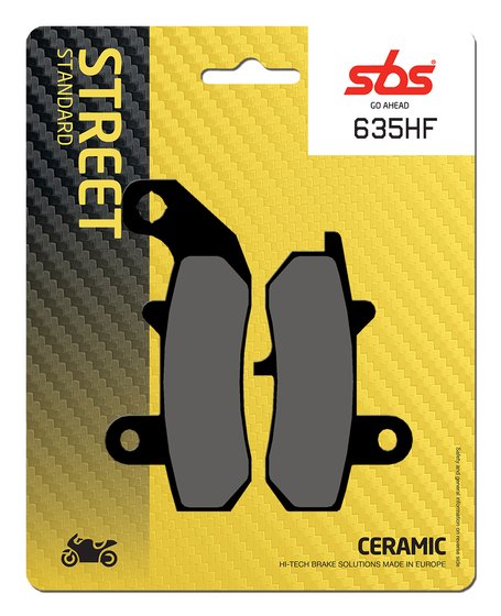 RG 125 (1992 - 1996) brakepads ceramic | SBS