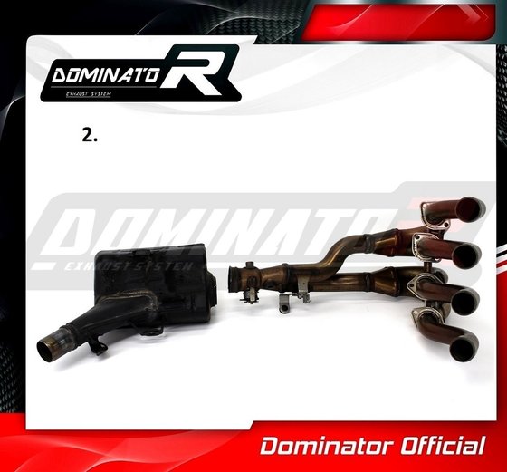 GSX-R 750 (2011 - 2017) exhaust cat eliminator decat | Dominator