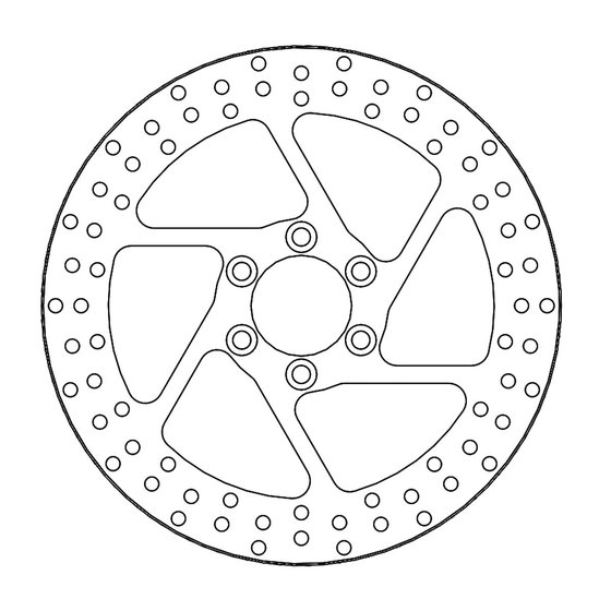 BOULEVARD S50 (1992 - 2009) halo front brake disc/rotor | MOTO-MASTER