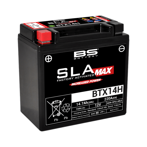 DL 1000 V-STROM (2002 - 2020) btx14h sla max battery | BS BATTERY