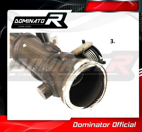 GSX-R 750 (2008 - 2010) exhaust cat eliminator decat | Dominator