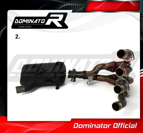 GSX-R 750 (2008 - 2010) exhaust cat eliminator decat | Dominator