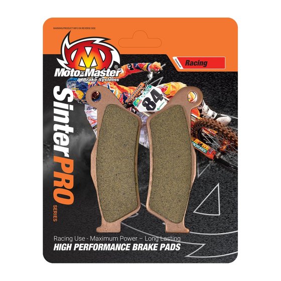 RM85 (2005 - 2022) sintered metal racing brake pads | MOTO-MASTER