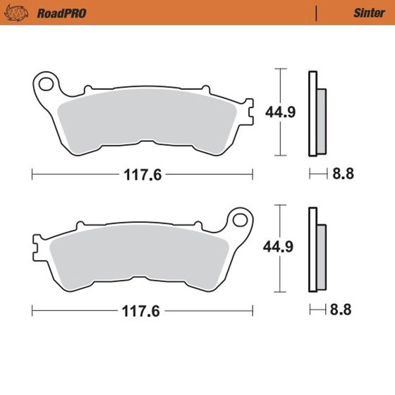 UH 125 BURGMAN (2007 - 2013) scooter brake pad | MOTO-MASTER